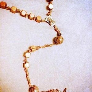 Wood and Stone Rosary